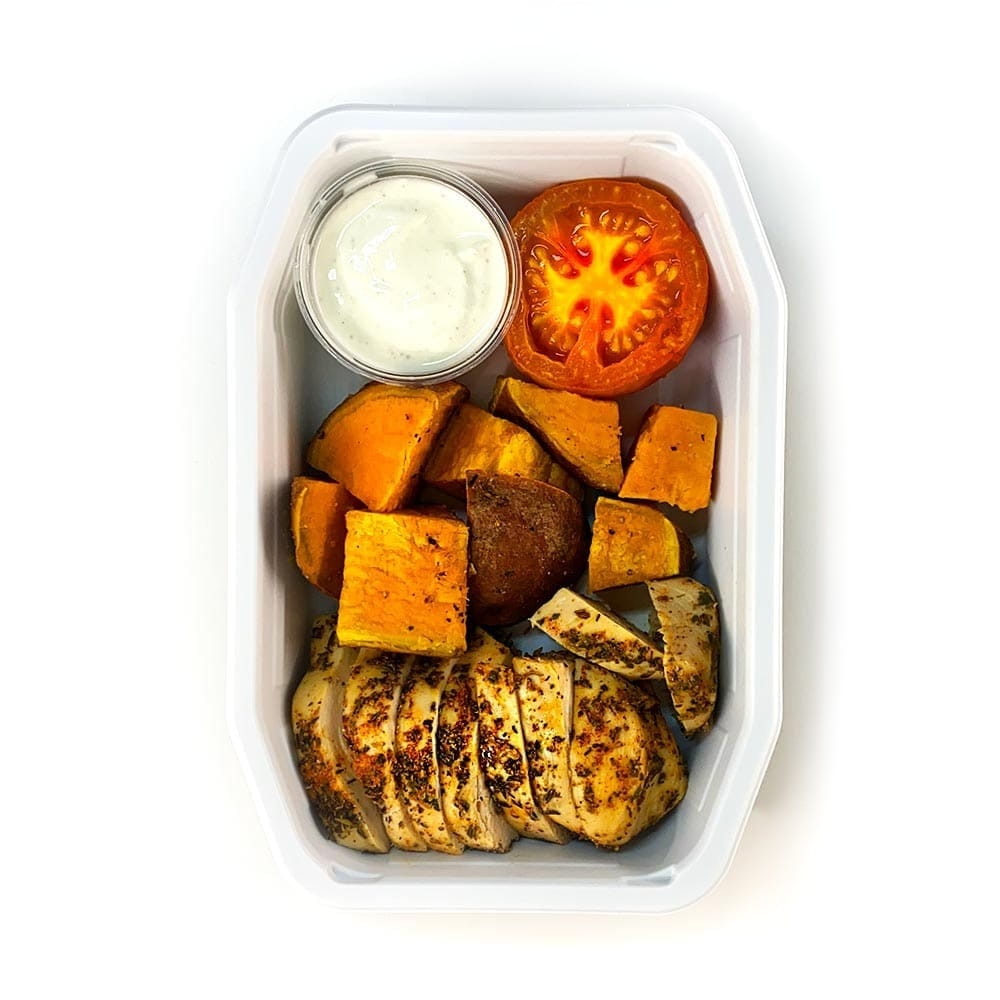 Chicken Cajun & Sweet Potatoes